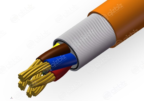 三大二小芯低压钢丝铠装力缆 D20230712K